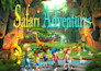 design ebook cover front back storybook illustration